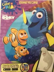 Disney Pixar Finding Dory Color & Play Book - Free Color & Play App
