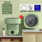 11L Mini Washing Machine Bucket Clothes Washing Folding Portable Laundry Machine