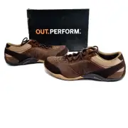 Merrell J71073 Shoes Men Size 14 US Wraith Fire Dark Earth Brown Lace Up Sneaker