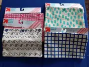 MIXED LOT OF UP & UP CANVAS ZIPPER BINDER POUCHES, MARVEL, YOOBI & OTHERS