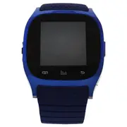 EK-B2 Montre Connectee Silicone Strap Smart Watch - Blue by Eclock for Unisex - 1 Pc Watch