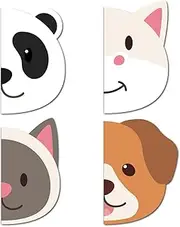 SIIXU Cute Animal Shaped Notebooks, 4 Pack A5 Lined Journal, Unique Aesthetic Design for School & Work Supplies
