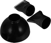 HAWILLOSCH Portable Hair Dryer Nozzles Universal Diffuser Concentrator Comb Attachments for Home Travel Hair Styling