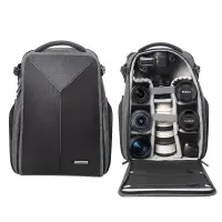 在飛比找蝦皮商城優惠-Prowell 2機多鏡相機後背包 相機保護包 專業攝影背包
