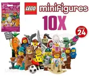 10x Lego 71037 Series 24 Collectable Mini figures