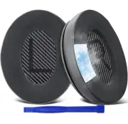 Black Ear Pads for Bose QuietComfort QC35/QC35II Headphones Replacement Cushion