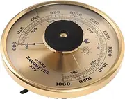Dial Type Barometer Indoor Thermometer Hygrometer Wall-Mounted Insert for Home