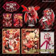 HazbinHotel Lucifer•Morningstar Acrylic Stand Brick Badge Colored Paper Anime