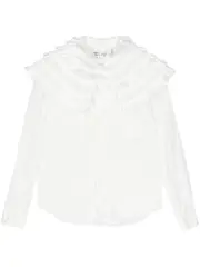 [COMME des GARCONS COMME des GARCONS] Ruffle Collar Blouse