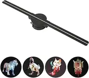 3D Hologram Fan, 1024x640 Resolution Hologram Projector Advertising Display with 244 LED Light Beads, Video Projector for Business Store Signs, Bar, Casino, Party