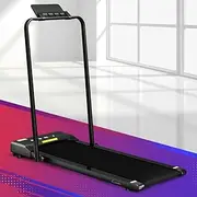 [Everfit] Walking Pad Under Desk Treadmill Electric Treadmills with 380mm Running Belt, Folding Machine Exercise & Fitness Equipment, with 10km/h Speed, Bluetooth App and Speaker for Home Gym Training