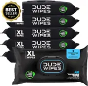 Flushable Wipes Dispenser 6 Packs 48 Wipes Each Unscented with Vitamin E & Aloe