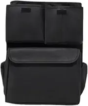 Toddler Stroller Bag, Stroller Organizer with Cup Holder, 21.26x13.39x11.02 Inches Hangable Storage Pouch, Fit for Pram, Mother Carriage, and Pushchair