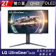 【LG 樂金】27GR95QE-B 27型 OLED 2K 240Hz專業電競螢幕(0.03ms/HDMI2.1/FreeSync)