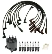 ACDelco Ignition Kit Distributor Rotor Cap Wire Spark Plugs for Camaro Firebird