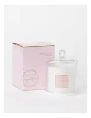 [True Home] Peony & Jasmine Candle With Cloche