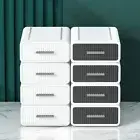 Plastic Desktop Storage Box Single-Layer Office Storage Cabinet Office