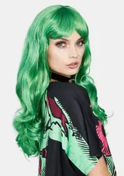 Emerald Misfit Wavy Wig