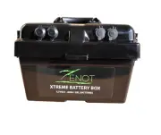 Zenot Power Camping Portable Extreme Dual Battery Box For Deep Cycle AGM / Gel
