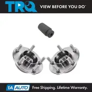TRQ Rear Wheel Hub & Bearing Pair w/ 34mm Socket for Dodge Intrepid Chrysler (for: Chrysler)