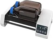 Laboratory Reagent Bottle Stirrer, Digital Mixer with 4 Rollers, Adjustable Roller Mixer with Speed 20-80 RPM, Timer from 1 Minute to 23 Hours and 59 Minutes