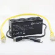 2.5Gbps PoE Splitter to USB Type-c 20W PD3.0 PPS QC 4+/3.0 802.3at Fast Charger