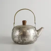 在飛比找蝦皮商城優惠-日本茶壺 折燕 ORI-EN 古董銀 不鏽鋼急須 0.5L 