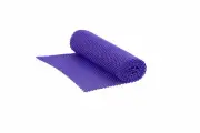 Home Basics Brights Collection Non-Adhesive Rubber Shelf Grip Liner, Purple, 12x