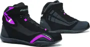 Forma Lady Genesis Ladies Motorcycle Shoes, black-pink, Size 42 for Women Black Pink