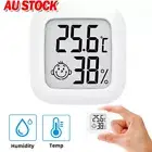 Mini Indoor Thermometer LCD Digital Temperature Room Humidity Meter Hygrometer