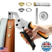 GTAAOY Heavy Duty Grommet Tool Kit, 1000Pcs 3/8 Inch Eyelet Press Pliers(10mm
