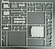 DRAGON 1/35 Scale Sd.Kfz.165 Hummel Late Parts Tree N from Kit No. 6321