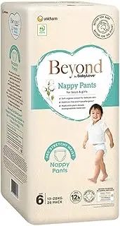 Babylove Beyond Unisex Junior Nappy Pant 26-Pieces Pack, Size 6