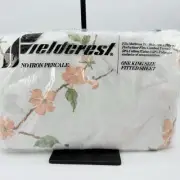 New In Package Vintage Fieldcrest King Fitted Percale Sheet Floral Pattern