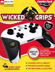 Wicked-Grips High Performance Controller Grips - Thumb Grips Combo forNintendo S