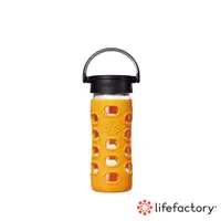 在飛比找蝦皮商城優惠-【lifefactory】黃色 玻璃水瓶平口350ml(CL