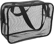 KITANDOVE Portable Mesh Shower Tote Bag Lightweight Organizer for Travel Camping Gym College Dorm Design for Versatile Use for All Shower Needs