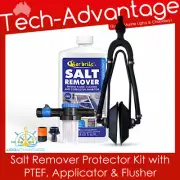 Boat Salt Remover Kit Engine Cleaner - Applicator + Dual Large Flusher Kit