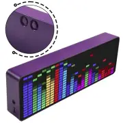 Easy Installation Music Spectrum Indicator VU Meter RGB Amp lifier Display