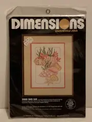 Dimensions Counted Cross Stitch Sand and Sea Kit New Opened Seashells NIP