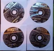 4 CDG KARAOKE DISCS R&B MALE/FEMALE MONSTER HITS CD+G CD MUSIC ROSE ROYCE LOT