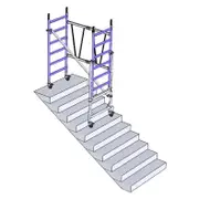 Mobile Aluminium Scaffold - Stair Pack