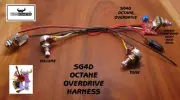 TONE MONSTER SG4D OCTANE OVERDRIVE Guitar Harness V/T Bypass + Boost + 3 ODs