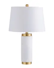 JONATHAN Y Adams 23in Marble LED Table Lamp