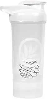 Onedown Health Protein Shaker Bottle, 750 ml Capacity, White