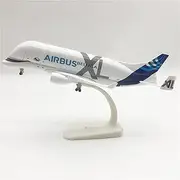 Aircraft Models for Airbus Moby Dick Super Transporter Replica Alloy 20CM Decorative Desk Collection Display Gifts for Men and Women Suitable for Collections and Gifts
