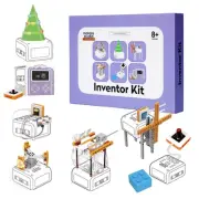 Inventor Kit for VinciBot Coding Robot, Electronic STEM Kit with programmable...