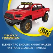 Element RC Enduro Knightwalker 4X4 Rock Crawler RTR (Red) *IN STOCK*