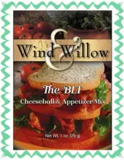 WIND AND WILLOW 1 Package of The BLT Cheeseball & Appetizer Mix~10 Servings~