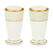 Noritake China White Palace Salt & Pepper Set